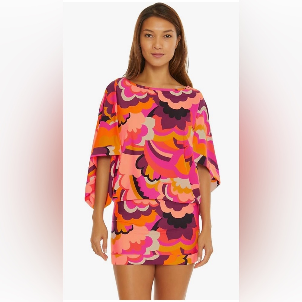 FAN FAIRE SWIM TUNIC DRESS